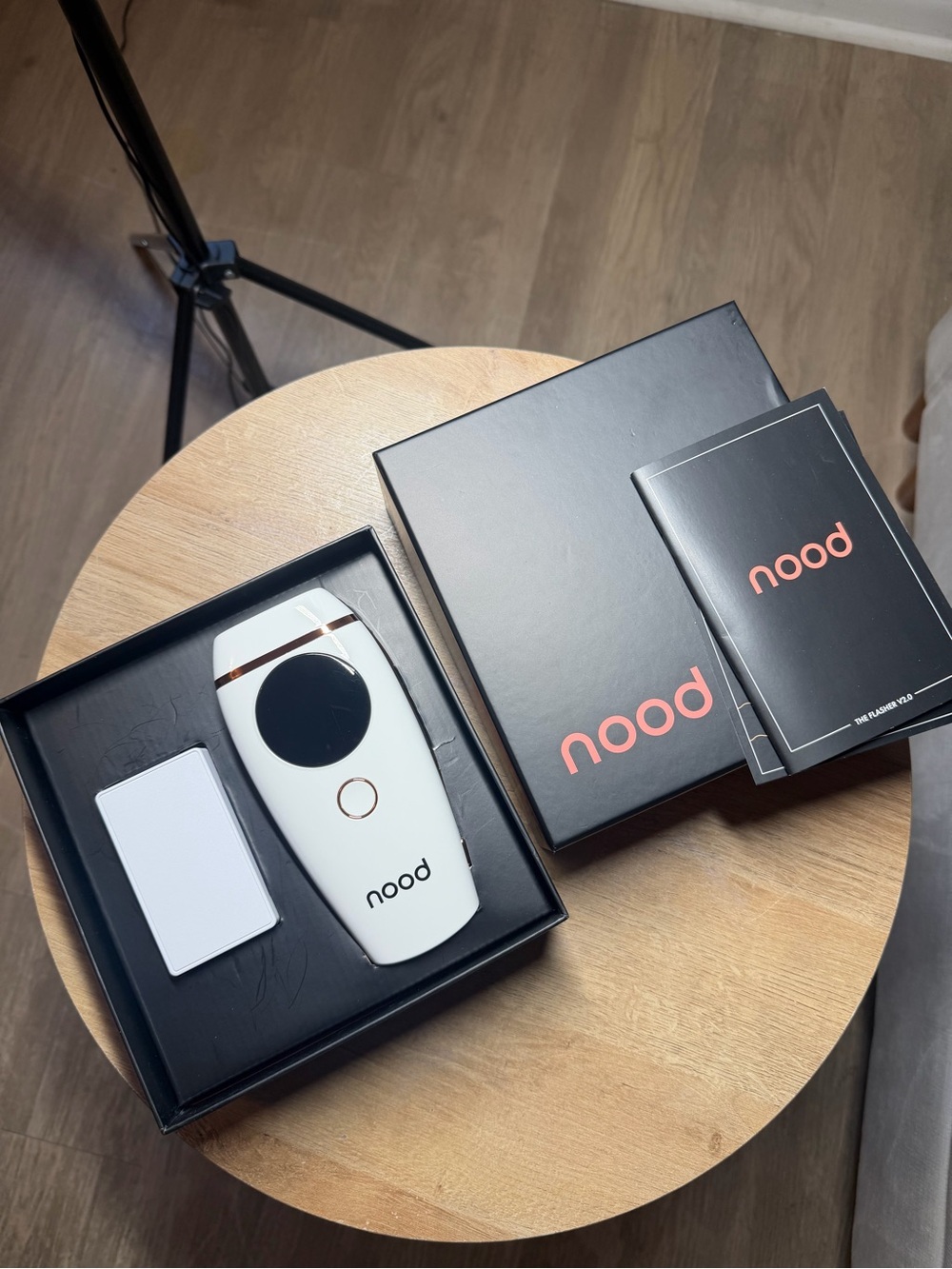 NOOD The Flasher 2.0 IPL Hair Removal – NEW Open Box – Gloss White